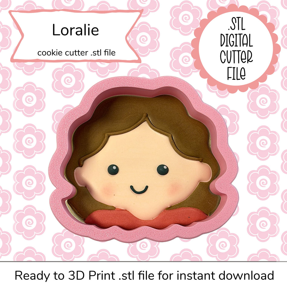 Loralie Cutter STL File (digital file)
