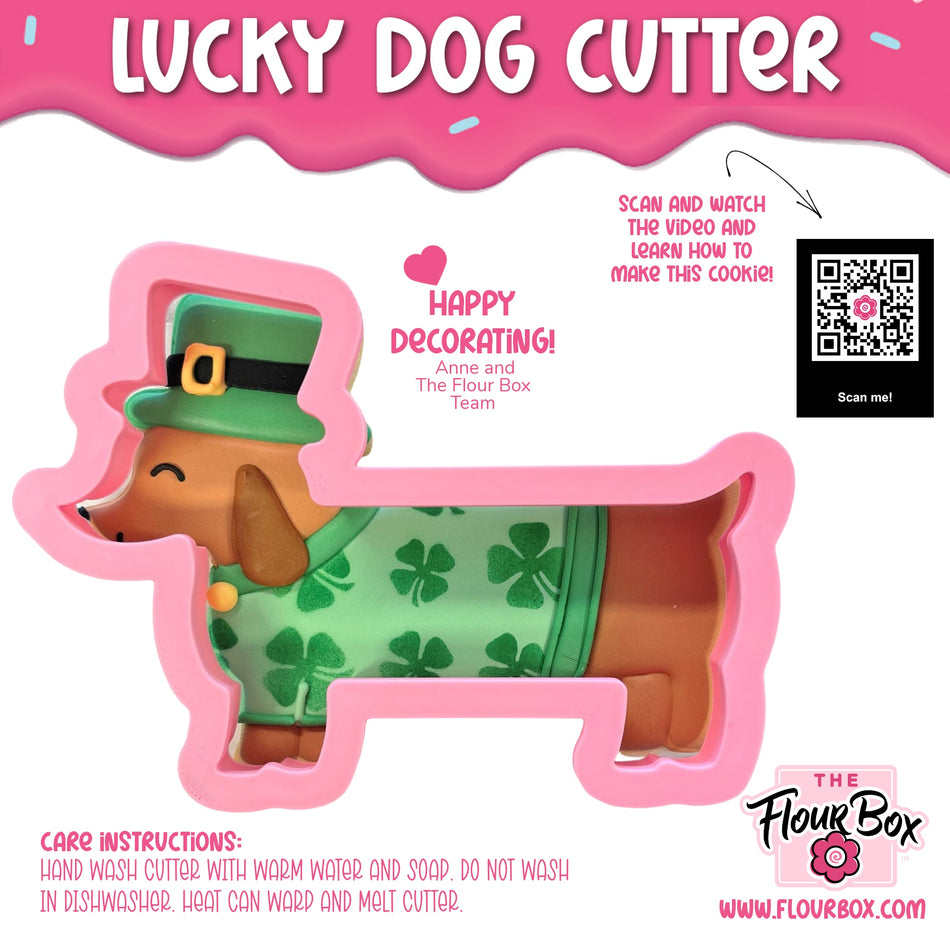 Lucky Dog Cookie Cutter