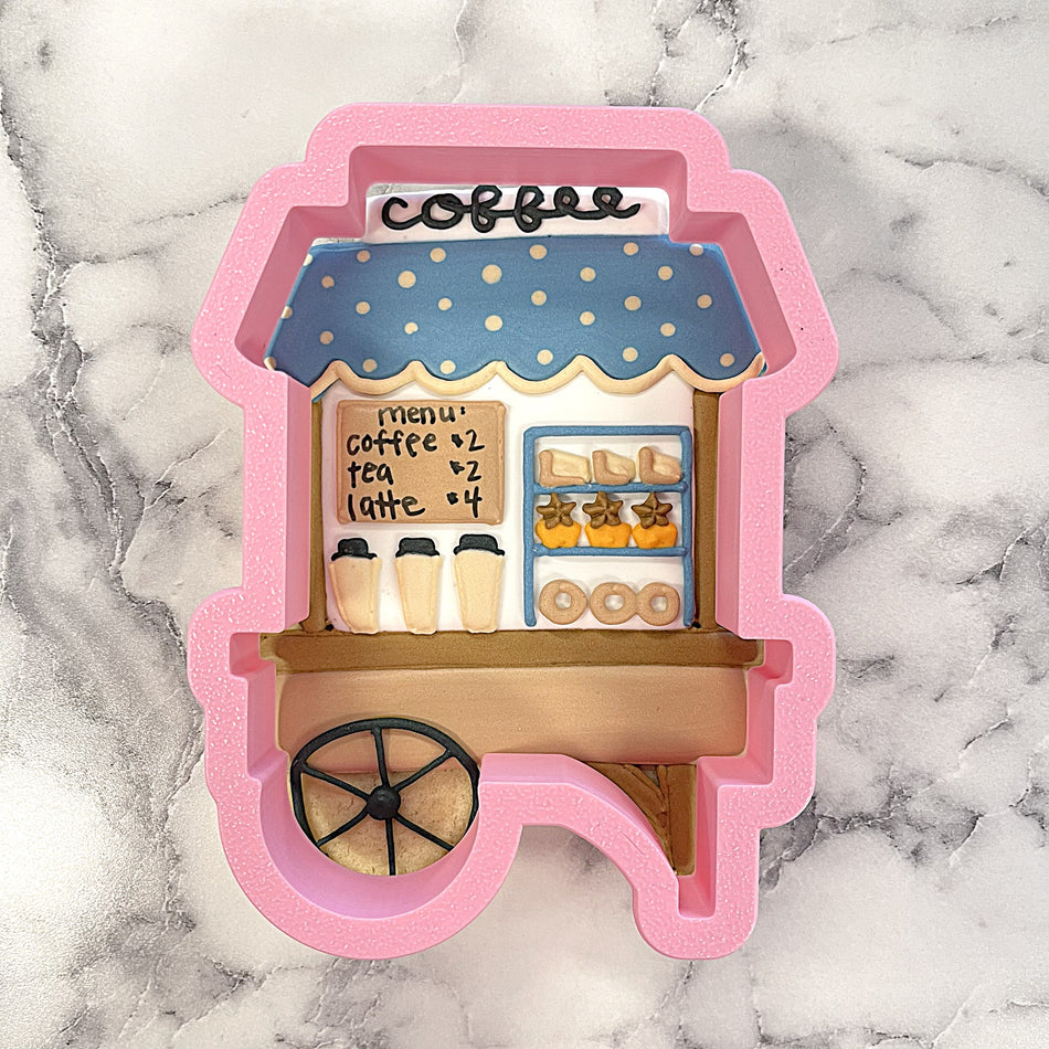Market Cart Flour Box Club Cookie Cutter