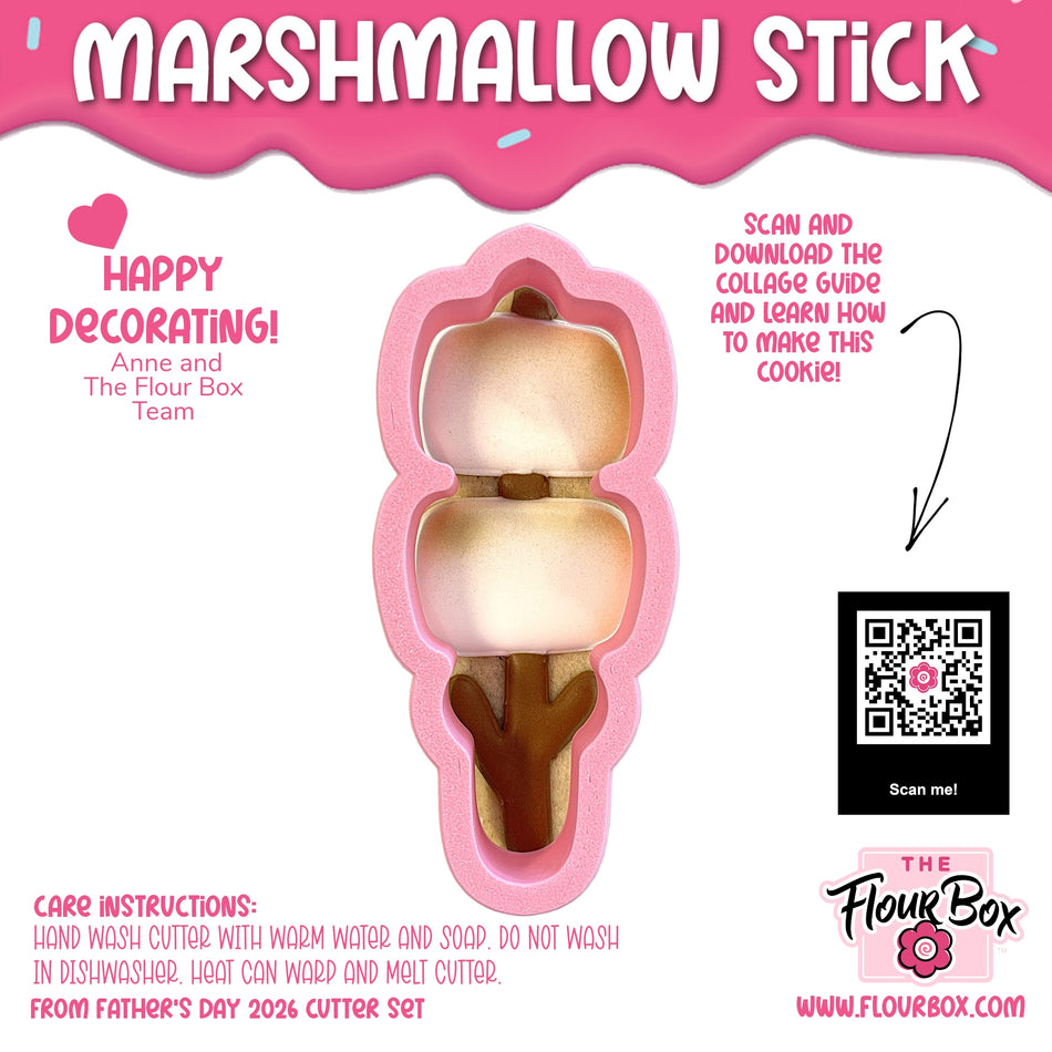 Marshmallow Stick Cookie Cutter