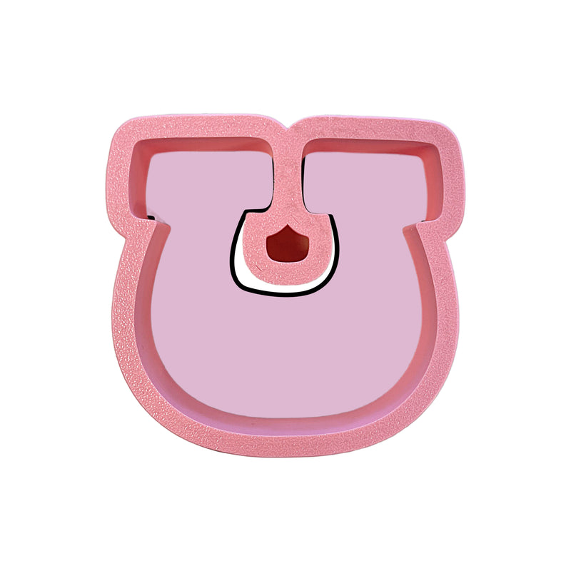 Marshmallow Horseshoe Cookie Cutter