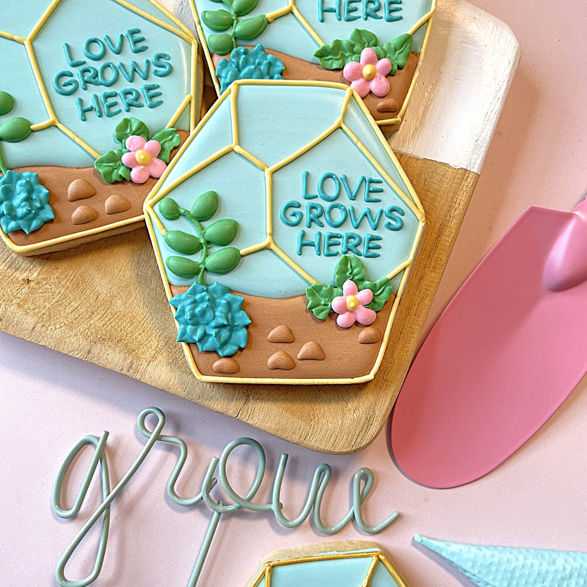 Microgarden Hexagon Cookie Cutter