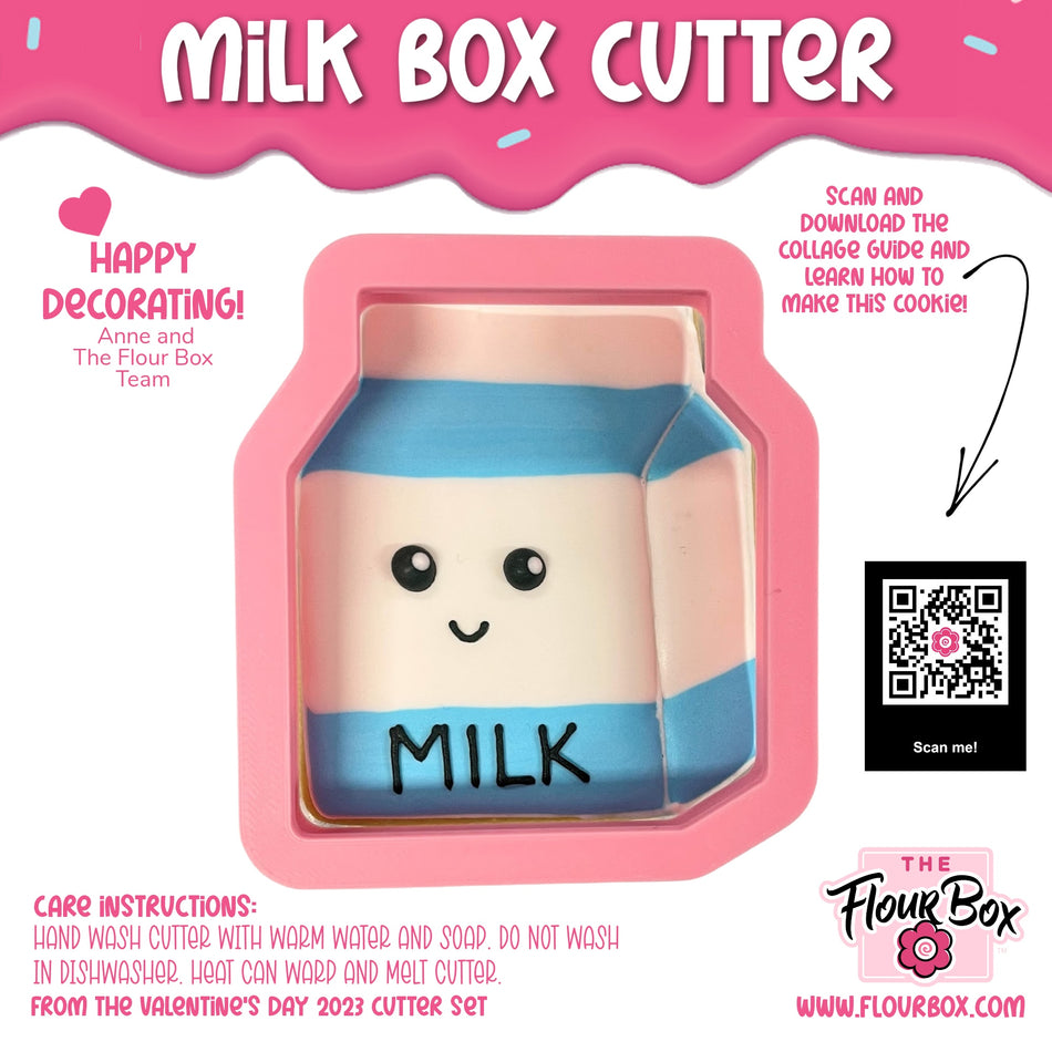 Milk Box Cookie Cutter