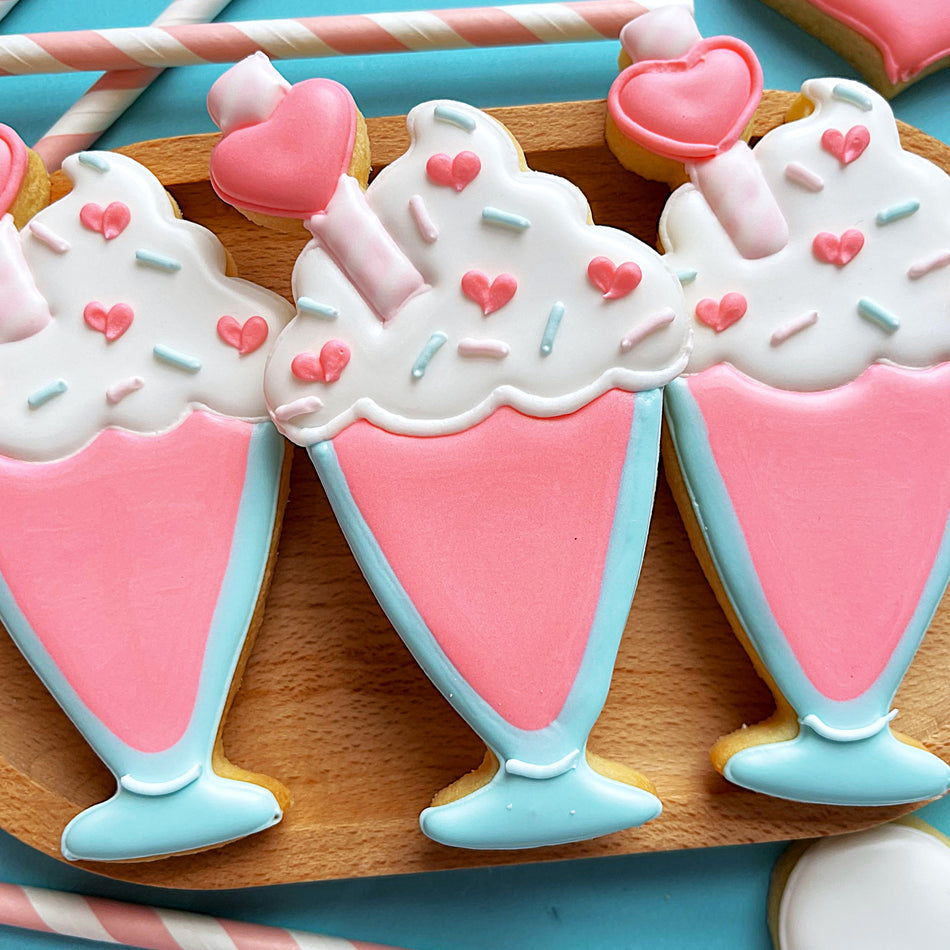 Valentine's Ice Cream Decorating Online Class with Optional Kit