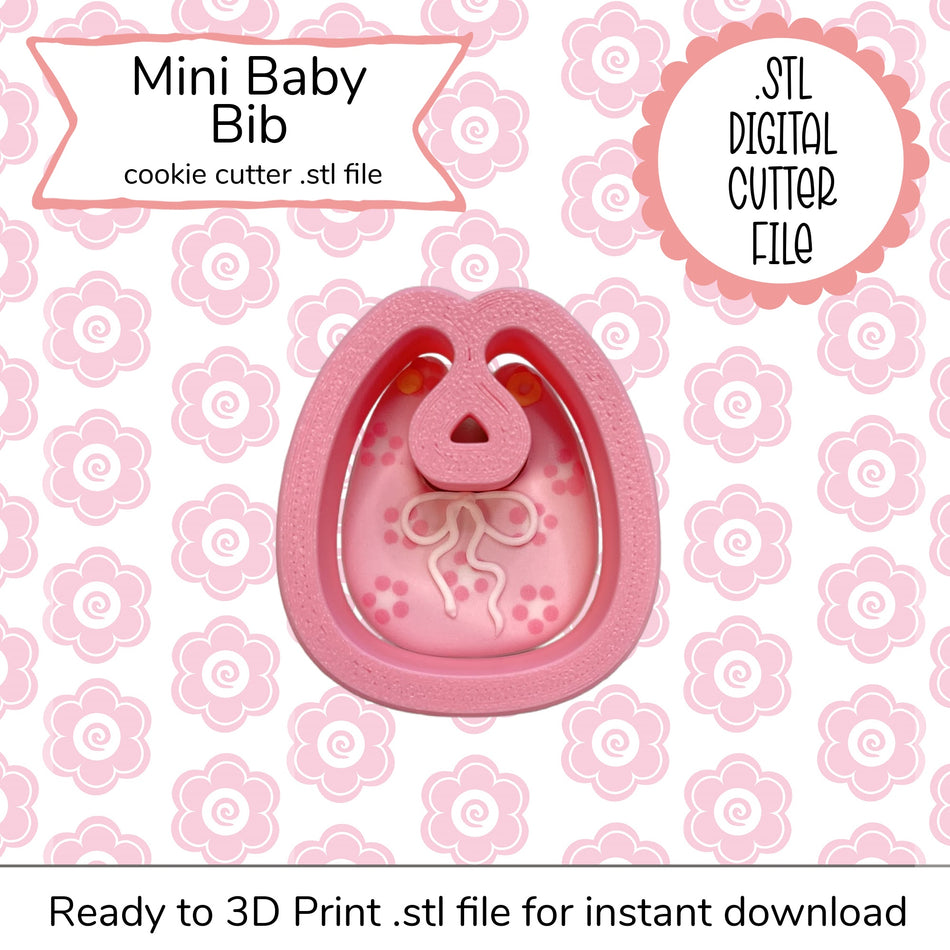 Mini Baby Onesie Cutter STL File (digital file)