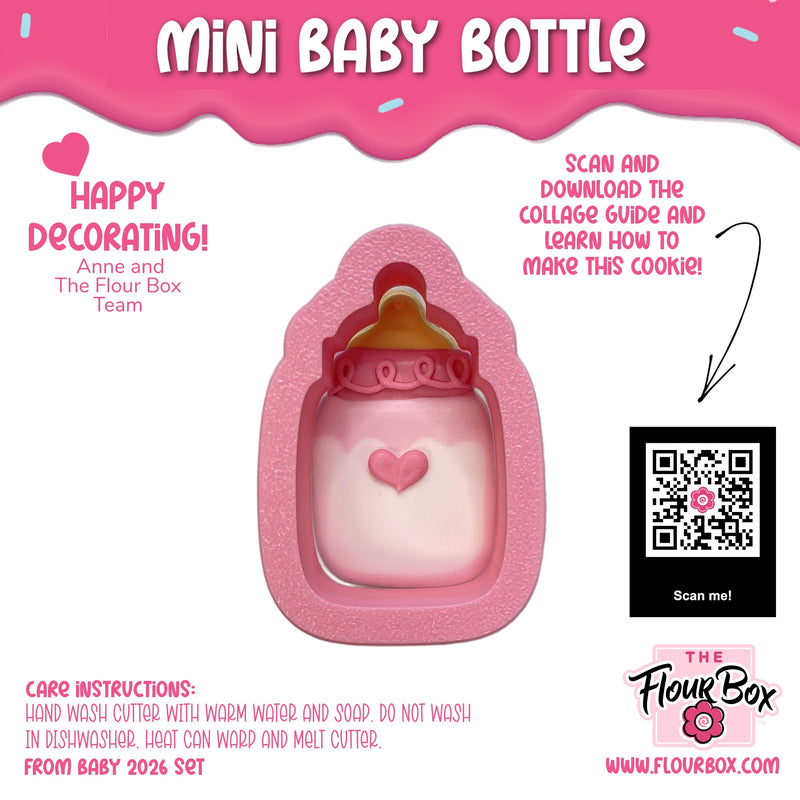 Mini Baby Bottle Cookie Cutter