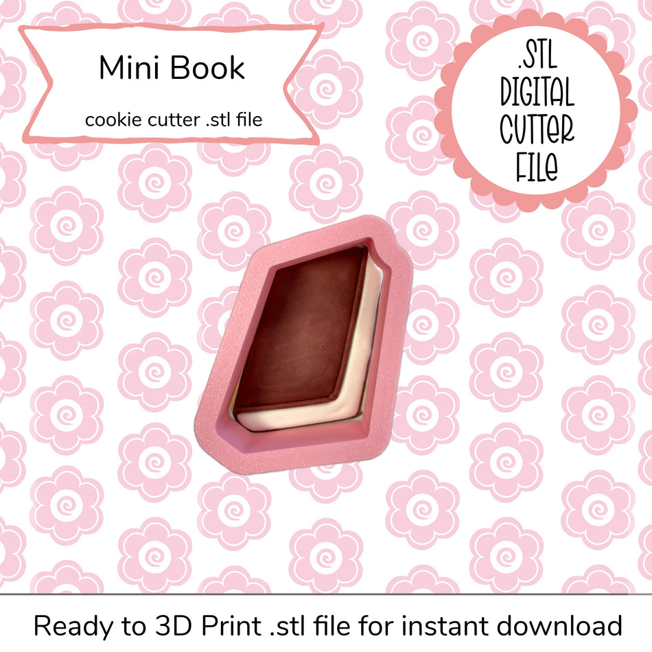 Mini Book Cutter STL File (digital file)
