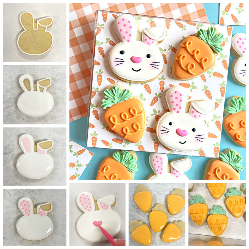 MINI Bunny with Floppy Ear Cookie Cutter
