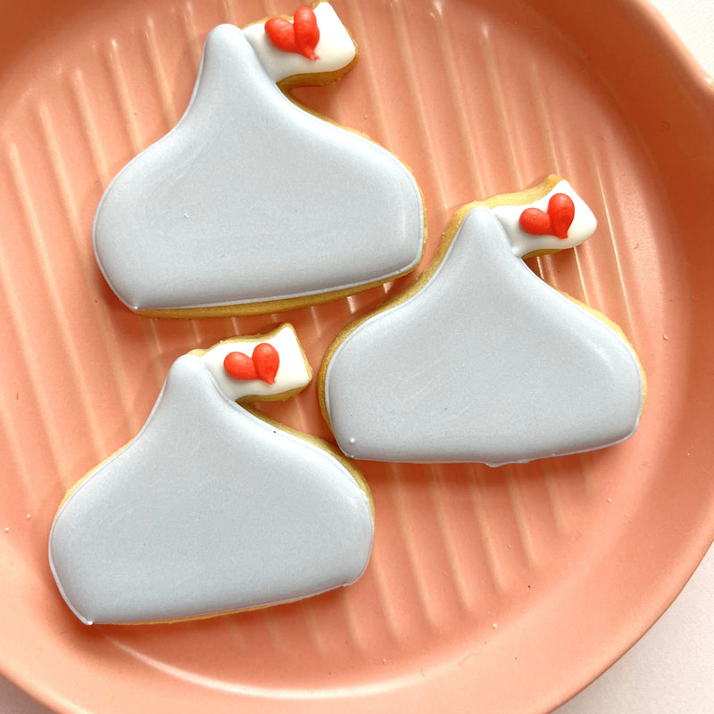 MINI Chocolate Kiss Cookie Cutter