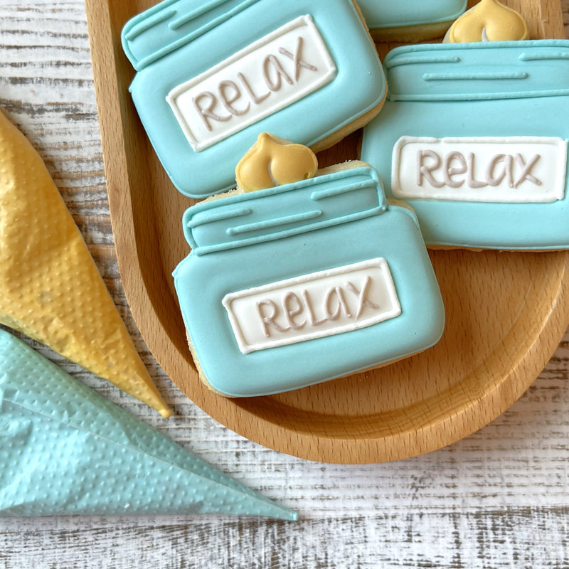 Mini Cozy Jar Candle Cookie Cutter