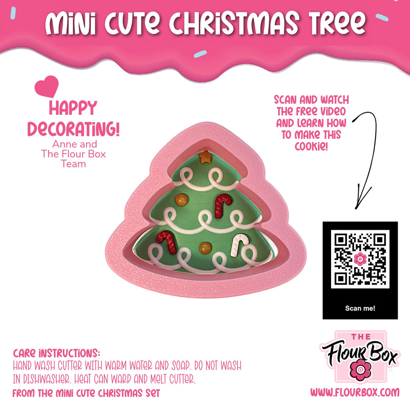 Mini Cute Christmas Tree Cookie Cutter
