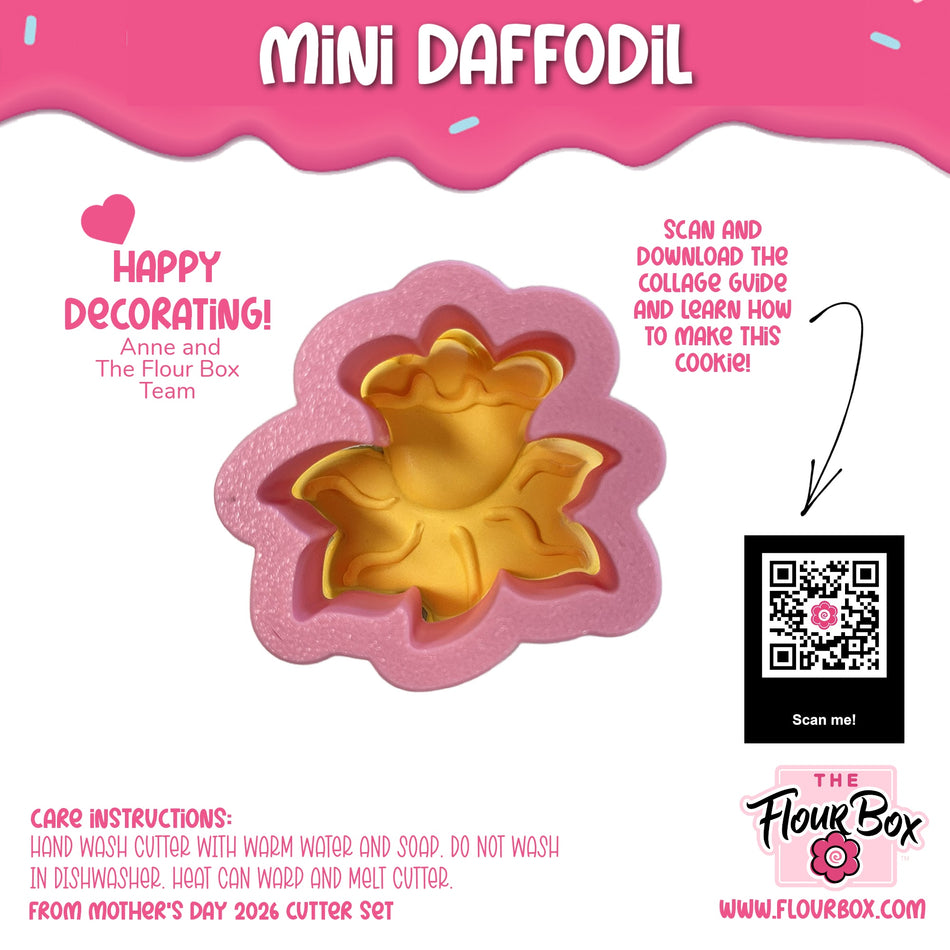 Mini Daffodil Cookie Cutter