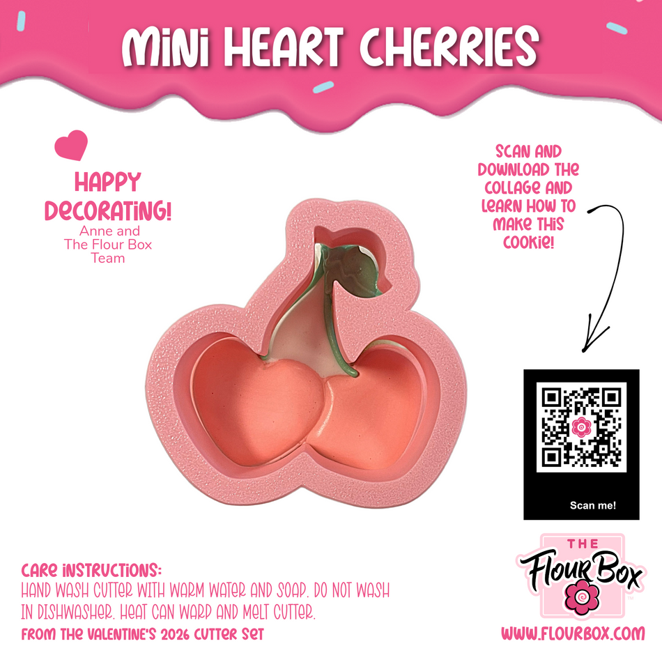 Mini Heart Cherry Cookie Cutter