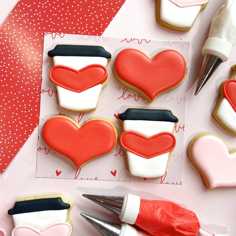MINI Latte Heart Cookie Cutter BUNDLE