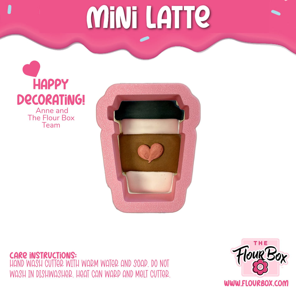 Mini Latte Cookie Cutter