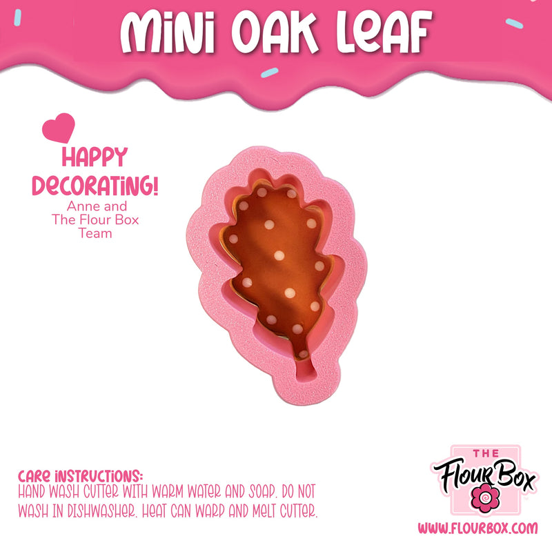 Mini Oak Leaf Cookie Cutter