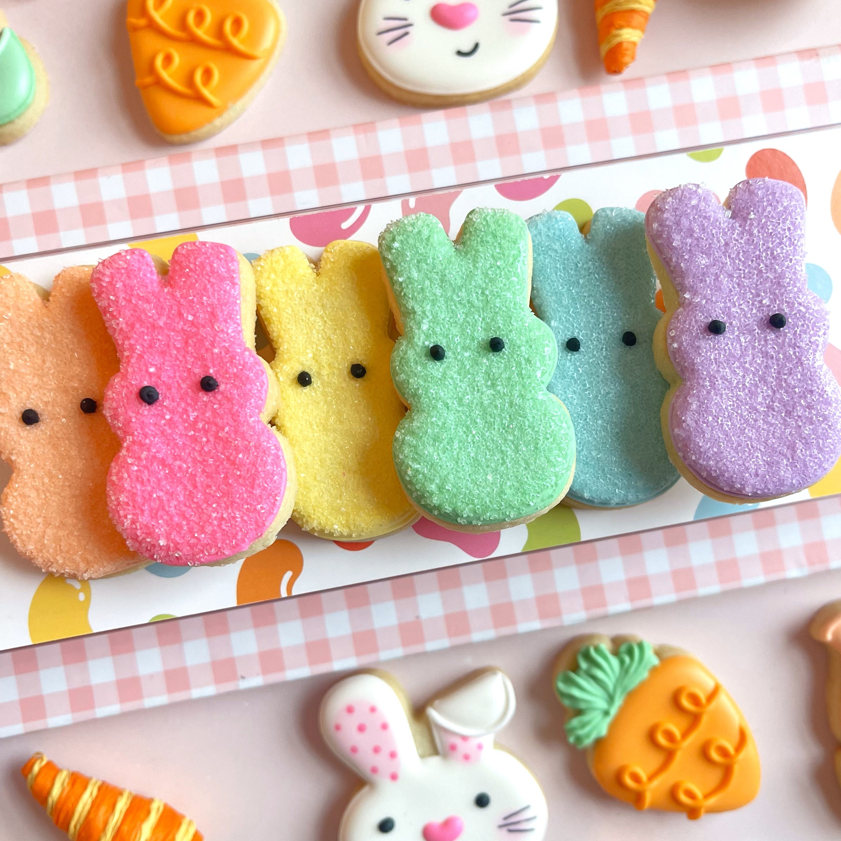 MINI Bunny Peep Flour Box Cookie Cutter