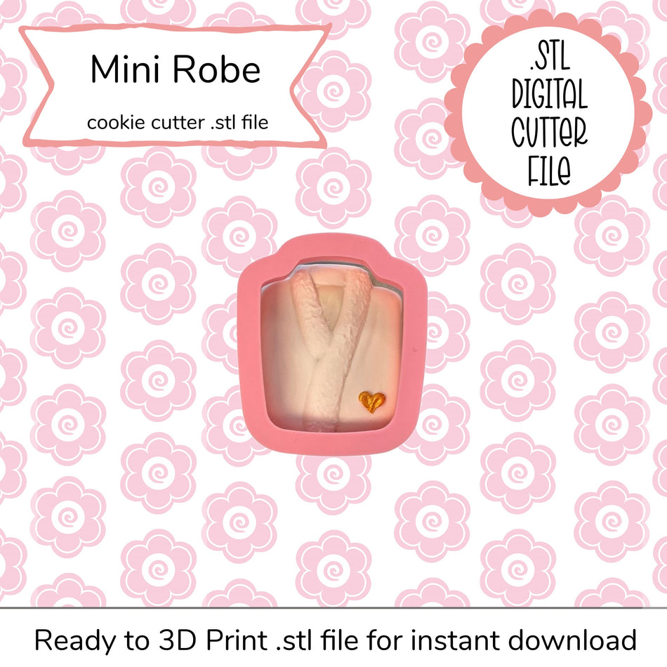 Mini Robe Cutter STL File (digital file)