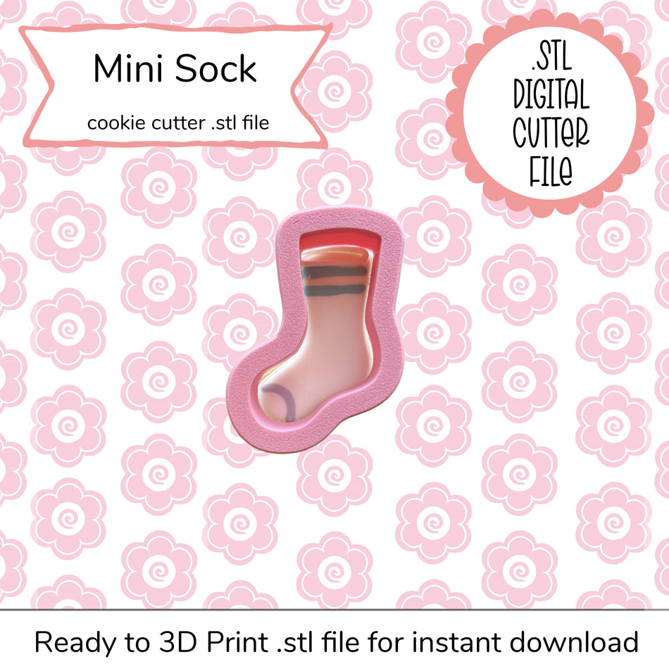 Mini Sock Cutter STL File (digital file)