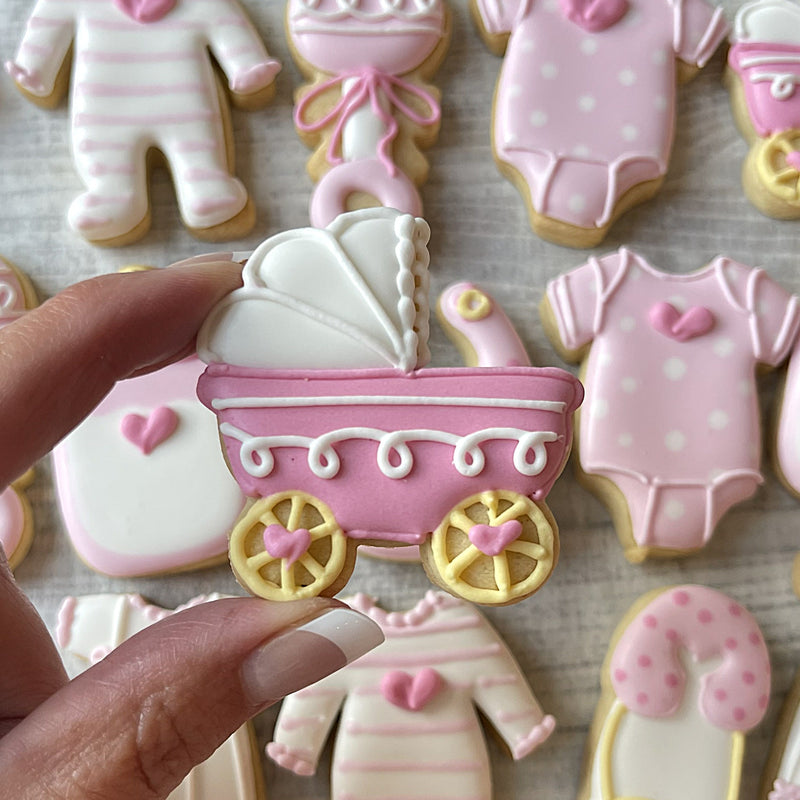 Mini Baby Carriage Cookie Cutter