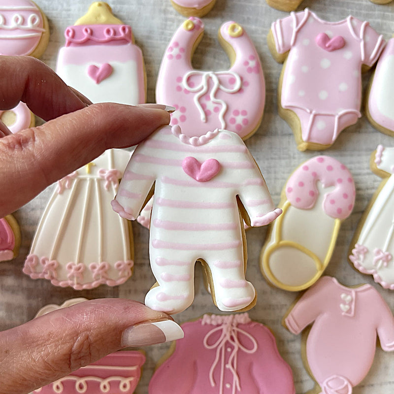 Mini Baby Footie Pajamas Cookie Cutter