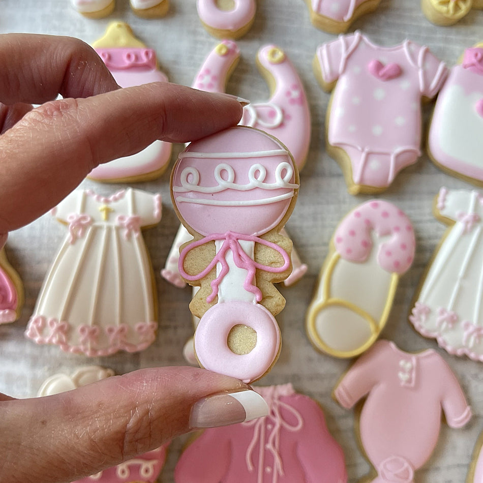 Mini Baby Rattle Cookie Cutter