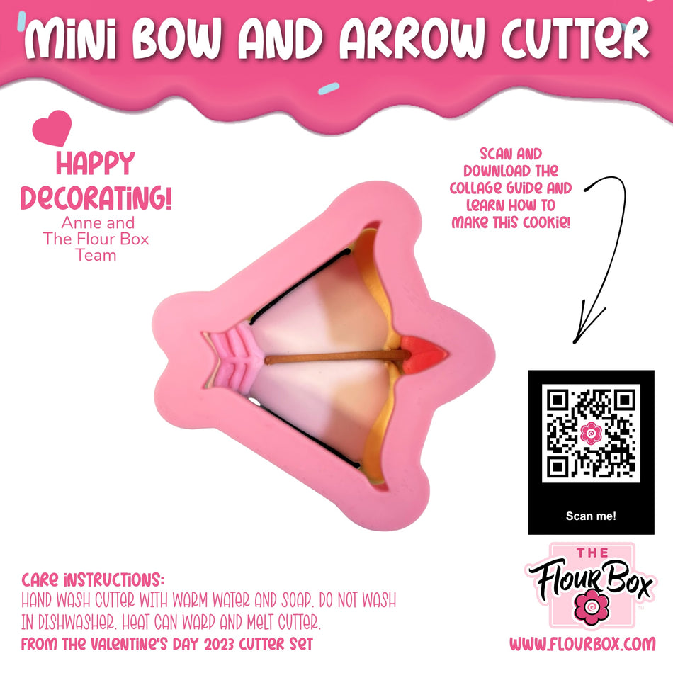 Mini Bow and Arrow Cookie Cutter