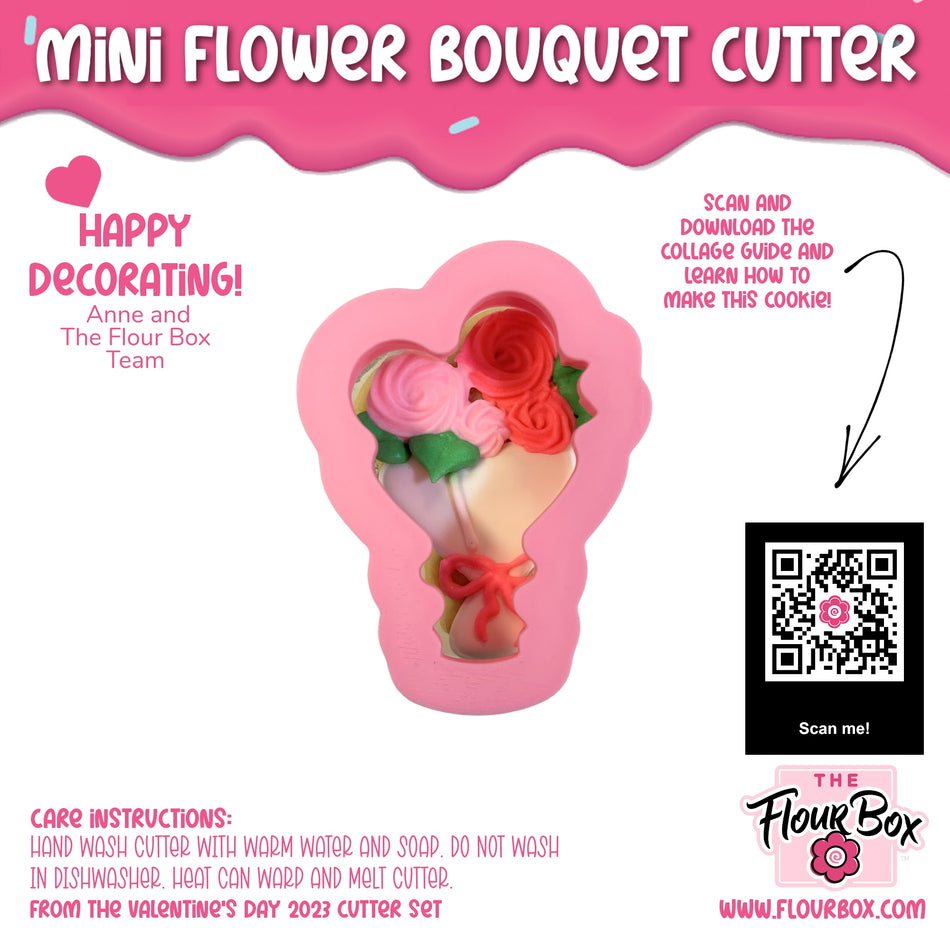 Mini Flower Bouquet Cookie Cutter