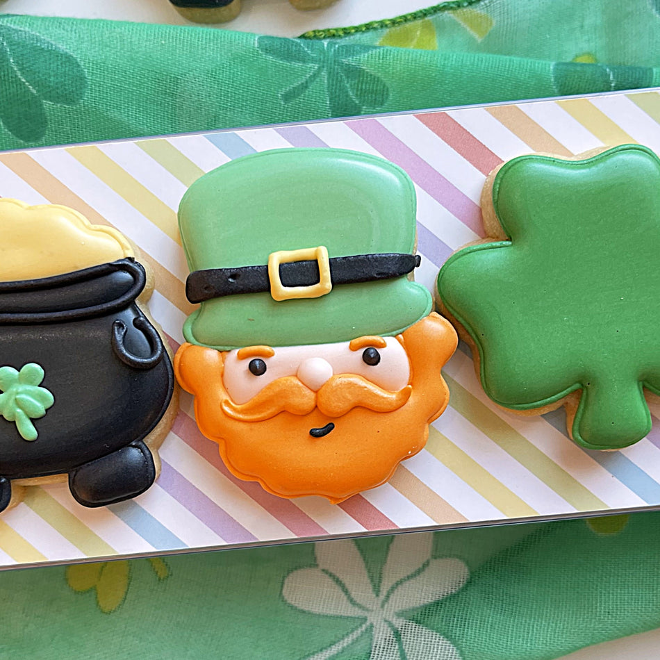 Mini Classic Leprechaun Face Cookie Cutter - Image 1 of 4