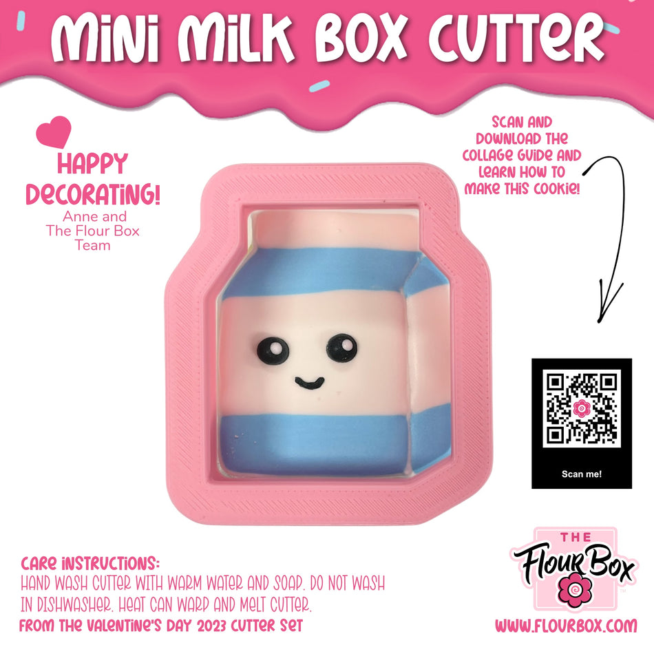 Mini Milk Box Cookie Cutter