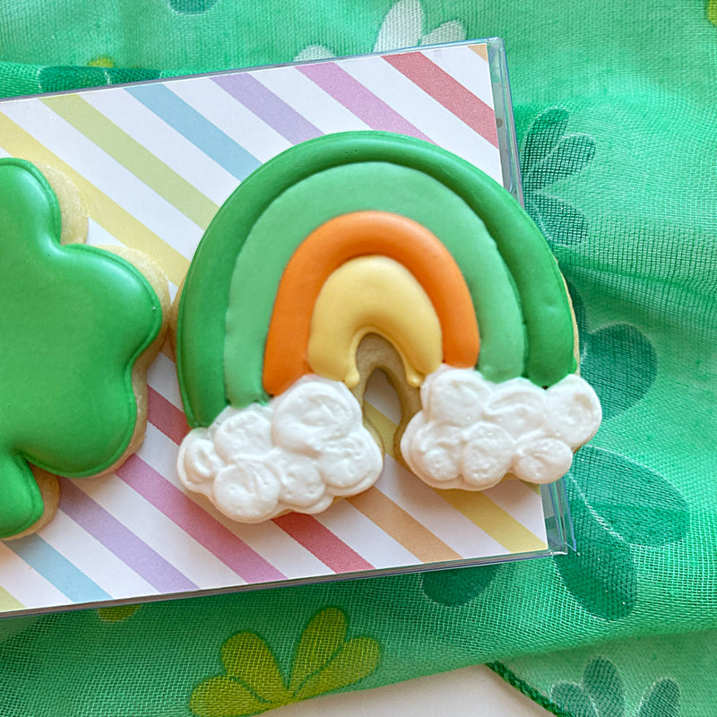 Mini Classic Rainbow with Clouds Cookie Cutter