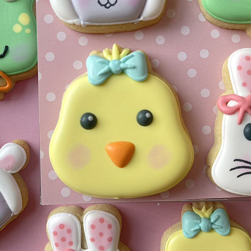 Mini Spring Chick Face Cookie Cutter