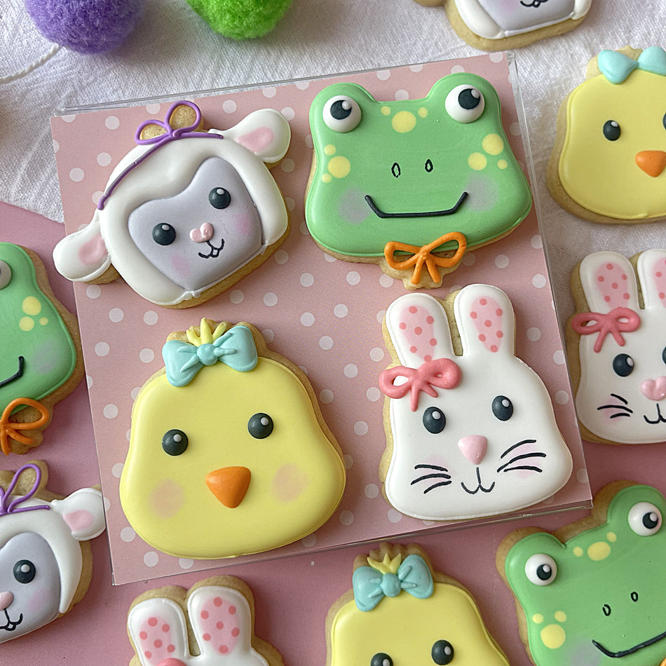 Mini Easter Faces Cookie Cutter BUNDLE (4 cutters)
