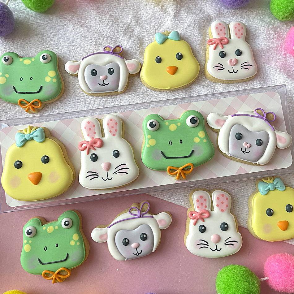 Mini Easter Faces Cookie Cutter BUNDLE (4 cutters)