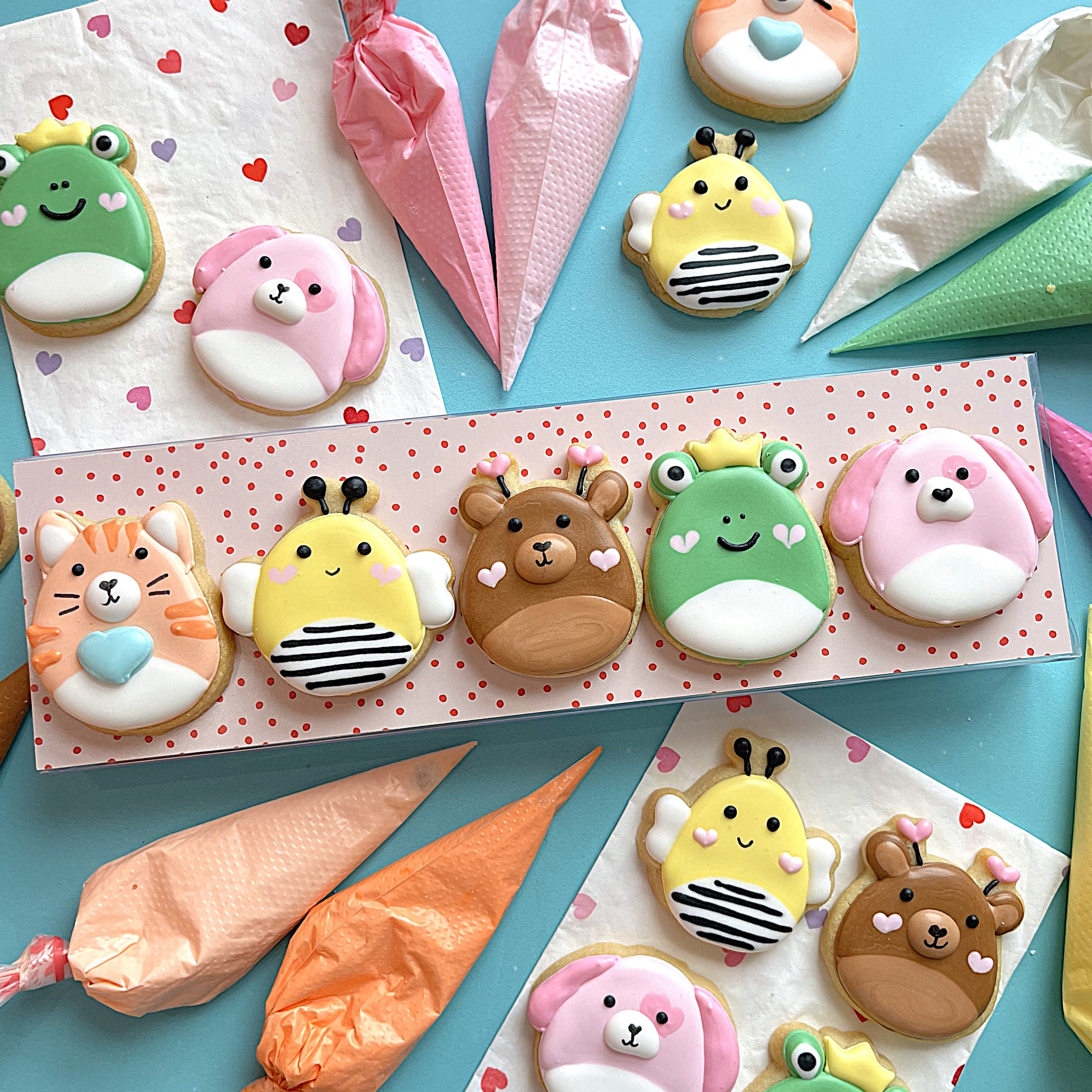 Mini Squishie Valentine's Cookie Cutter Bundle
