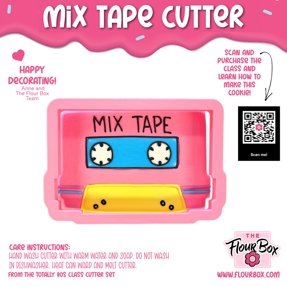 Mix Tape Cookie Cutter