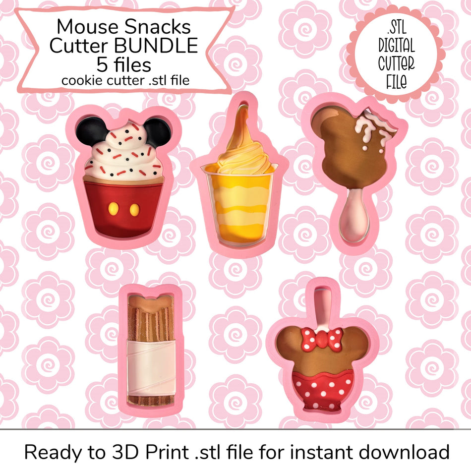 Mouse Snacks Online Cookie Decorating Class RECORDING with Optional Kit