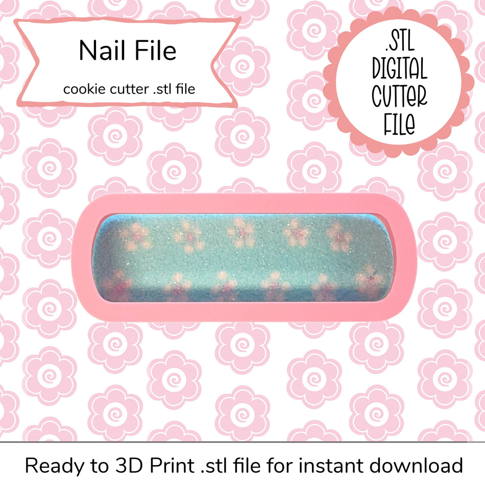 Nail File Cutter STL File (digital file)