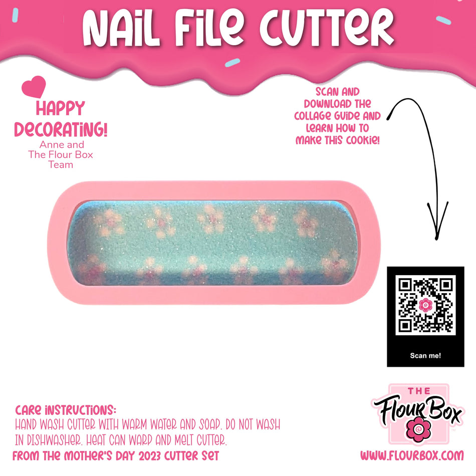 Nail File Cookie Cutter