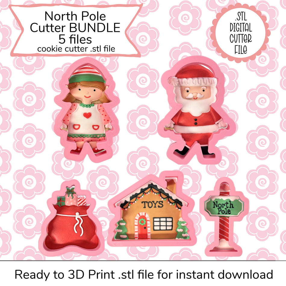 North Pole Cookie Decorating Class Recording with Optional Kit