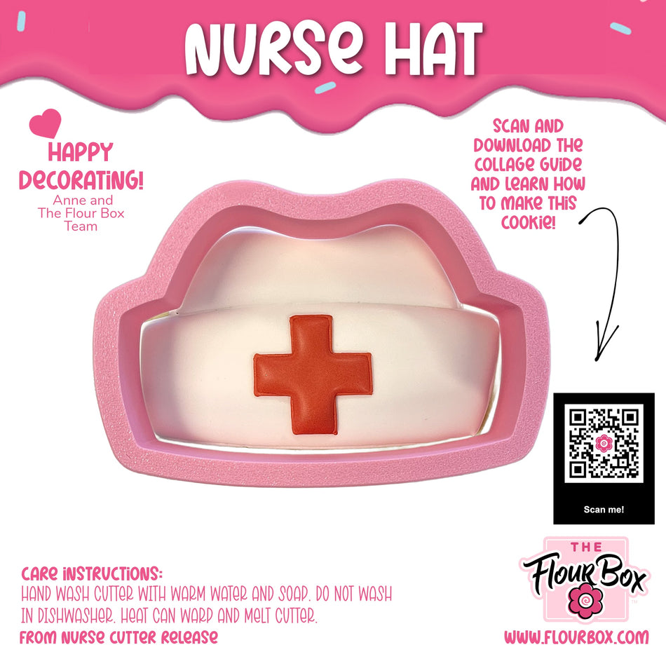 Nurse Hat Cookie Cutter