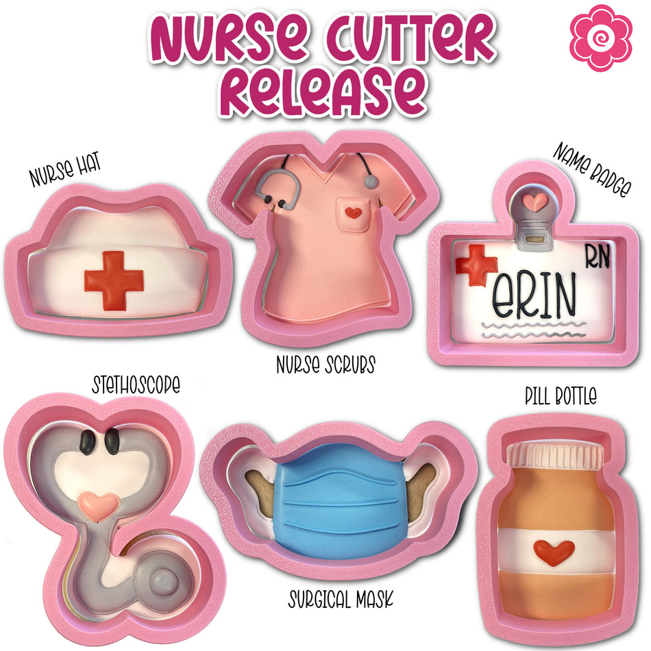 Nurse Cutter Bundle (6 Cutters)