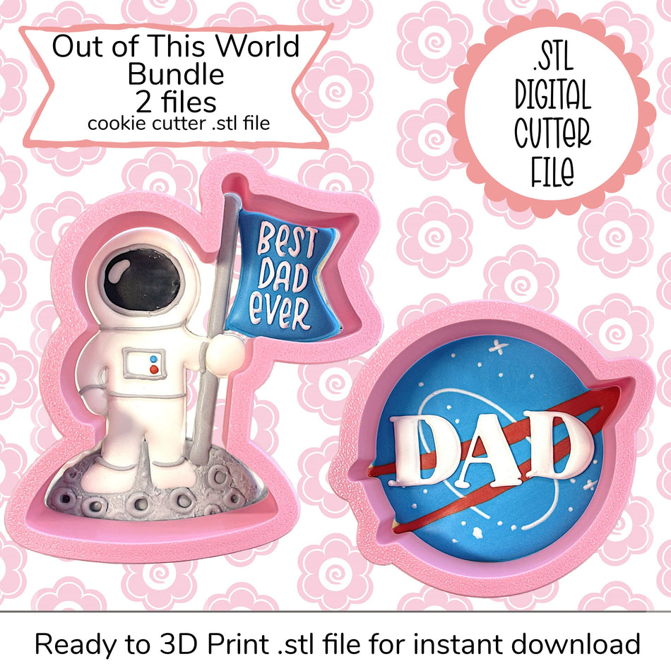 Out of this World Cutter Bundle STL Files (digital file)