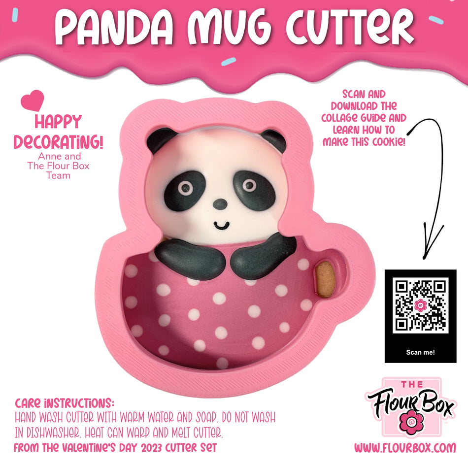 Panda Mug Cookie Cutter