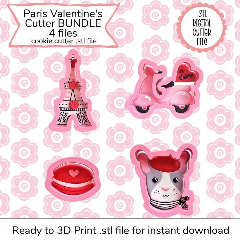 Paris Valentine's Cookie Decorating Class RECORDING