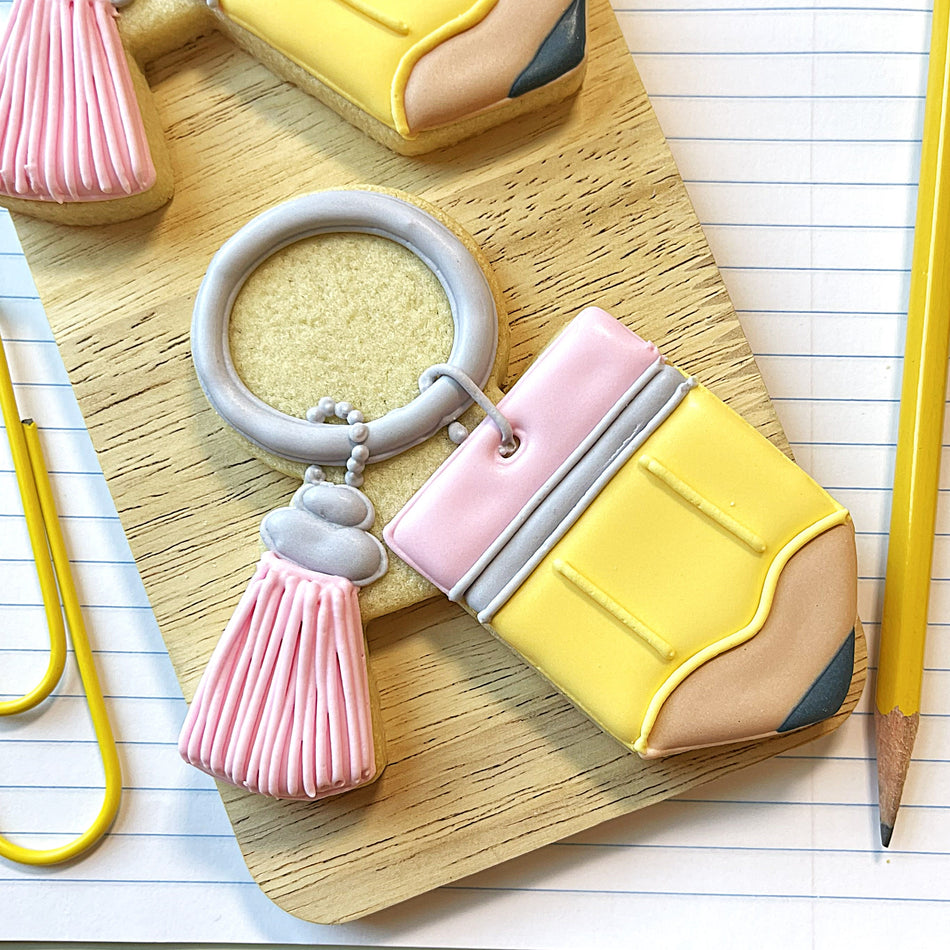 Pencil Keychain Cookie Cutter