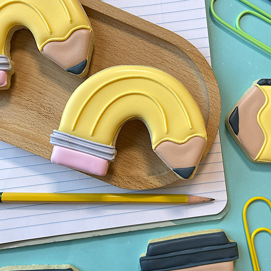 Pencil Rainbow Cookie Cutter