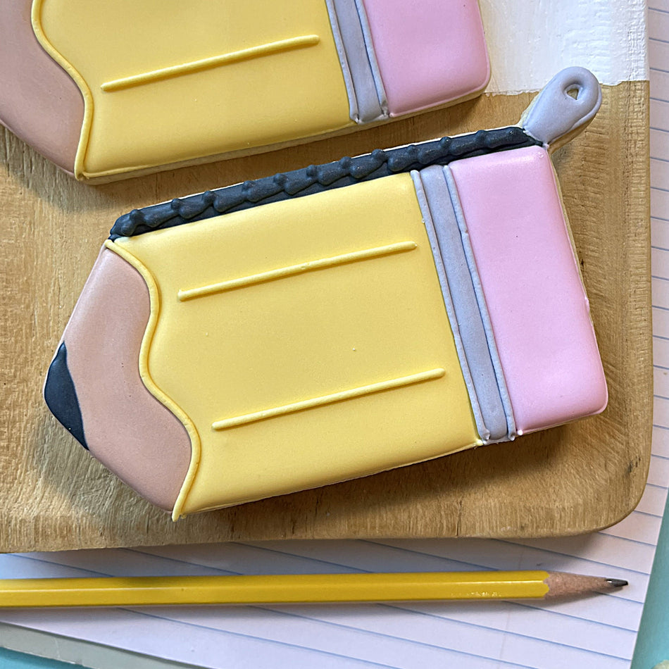 Pencil Zipper Pouch Cookie Cutter