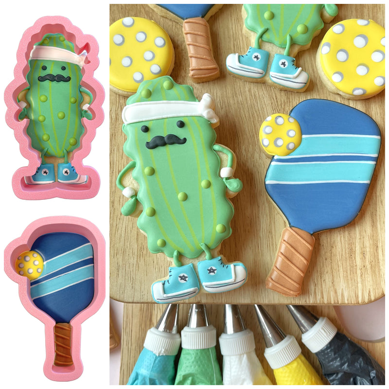 Pickleball Cookie Cutter Bundle