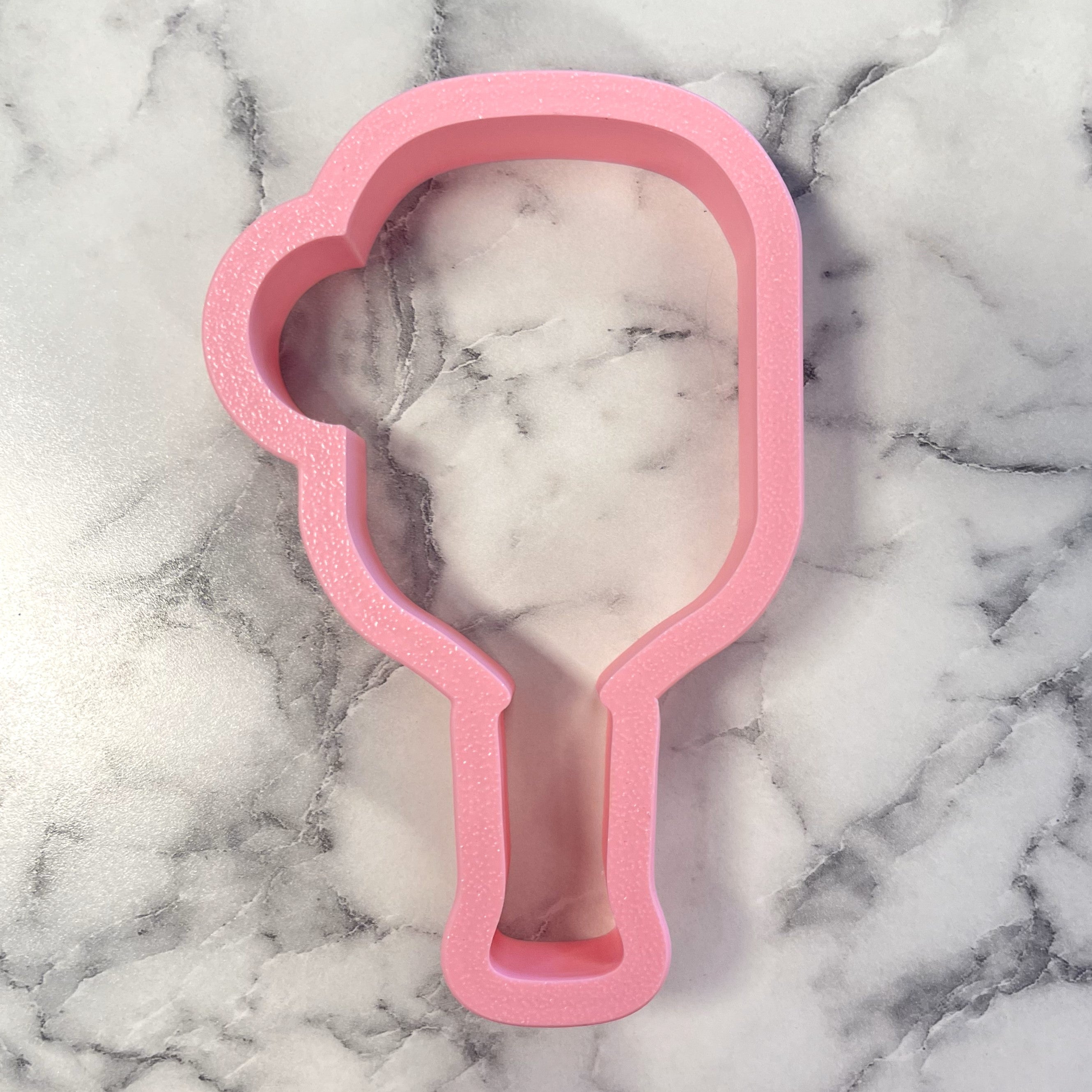 Pickleball Paddle with Ball Cookie Cutter